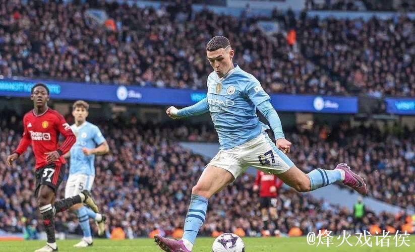 自23-24赛季以来福登8次禁区外远射破门，英超同期最多